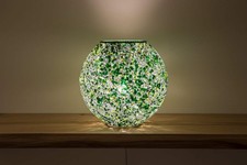 Lampada da tavolo in vetro