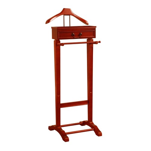 Valet legno con cassetto - legno,