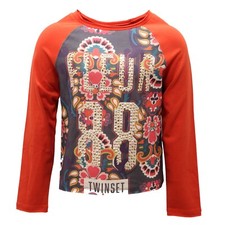 1914AD maglia bimba GIRL TWIN-SET multicolor t-shirt kids