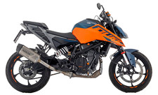 TERMINALE DI SCARICO ARROW TITANIO PER KTM DUKE 125 / 390 24-25 OMOLOGATO EURO5+