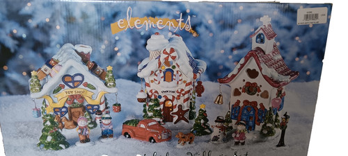 Elements holiday village - village, set