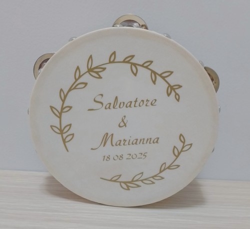 Tamburello personalizzato - 10,