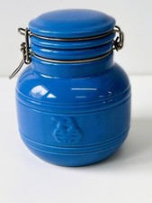 Biscottiera Ceramica Barattolo Biscotti Caffè Zucchero Giara Colussi Vintage