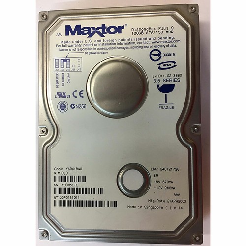 6y120p0131211 hdd maxtor 120 - 6y120p0131211,