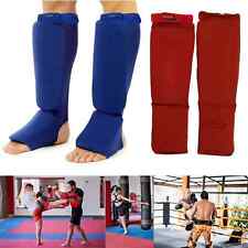 Paratibiapiede imbottito paratibia e parapiede Muay Thai KickBoxing Karate MMA