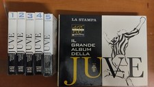 JUVE - LA GRANDE STORIA DELLA JUVE - ALBUM + 5 VHS + OROLOGIO + CD MUSICALE