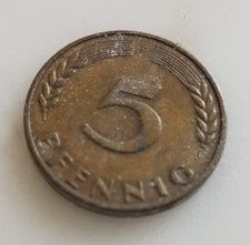 Moneta - Bundesrepublik Deutschland Germania - 1950 - 5 Pfennig lettera F. rara