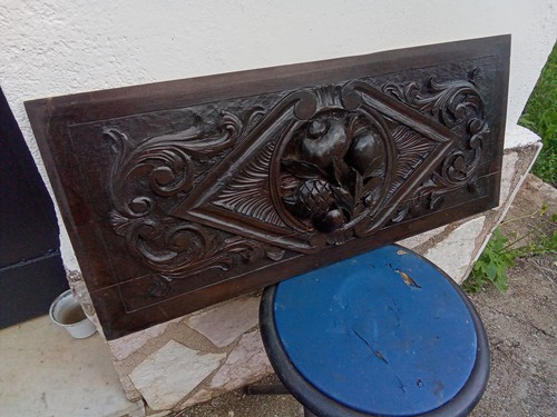 Antico pannello legno - ,