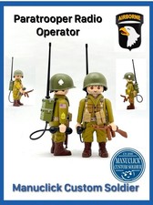 Playmobil custom ww2 soldado - playmobil,