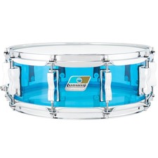 Tamburo rullante Ludwig Vistalite 5 x 14 blu