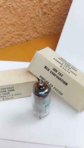 Jan 3a4 rca tube - 2x,
