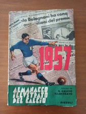 ALMANACCO ILLUSTRATO DEL CALCIO 1957 RIZZOLI ORIGINALE