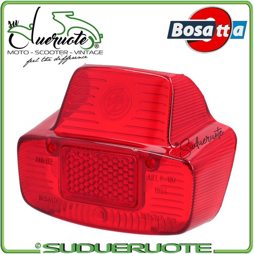 Vetro fanale posteriore rosso - posteriore,