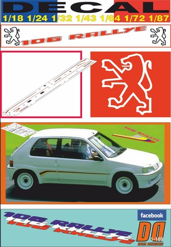 Decal peugeot 106 - peugeot, phase
