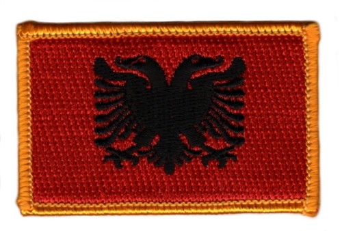 Toppe toppa patch albania - toppe,