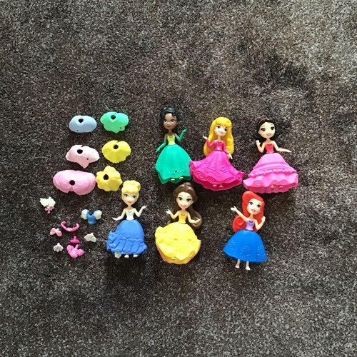 Set bambole principesse disney - set,