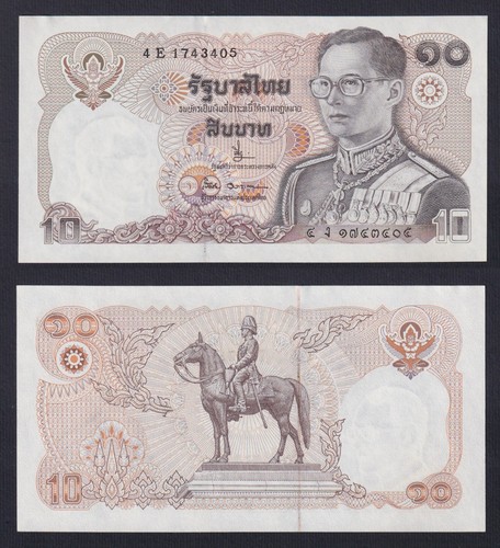Banconota thailandia baht - 10,