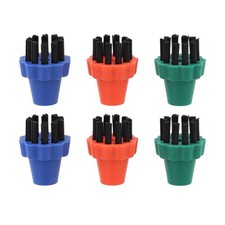 3 Spazzole Nylon Colorate per