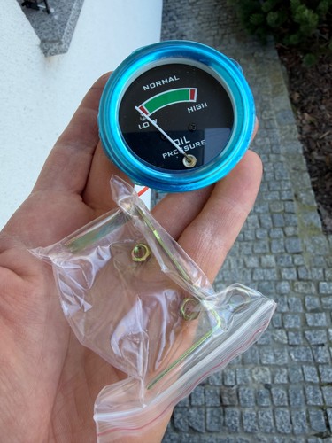Manometro pressione olio per