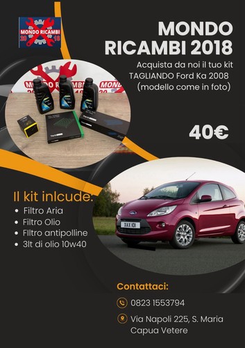 Kit tagliando completo con - kit,