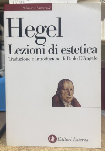 Hegel lezioni di - (filosofia),