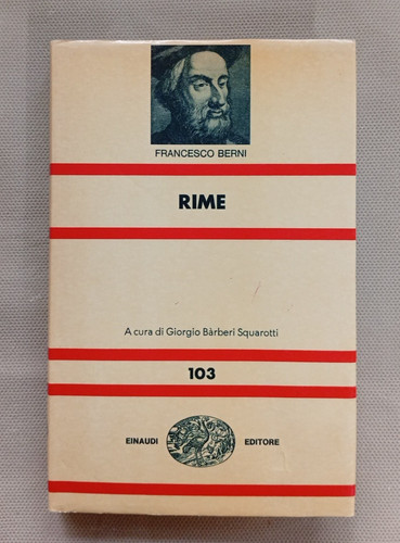 Francesco berni rime einaudi - francesco,