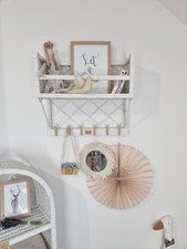 Armadio a muro in vimini con