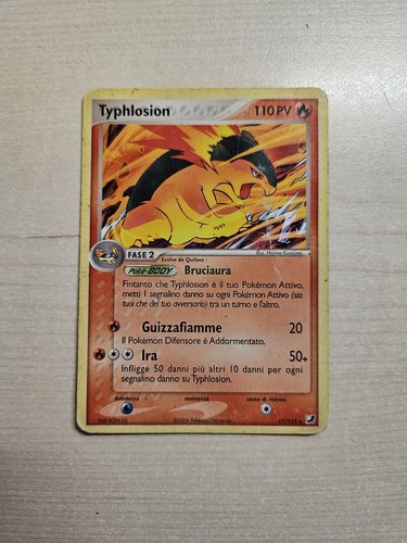 Pokémon typhlosion 115 - typhlosion, 17/115