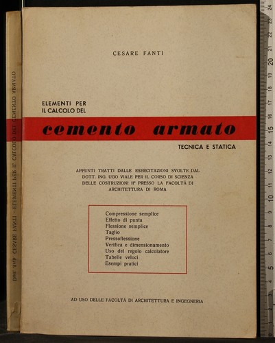 Elementi per calcolo - il, del
