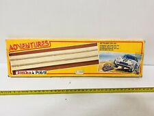 TONKA POLISTIL ADVENTURES RETTILINEO 355mm PISTA SLOT NUOVISSIMI VINTAGE!!!