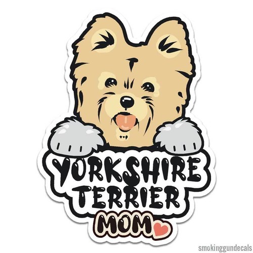 Yorkshire terrier mom - terrier, adesivo