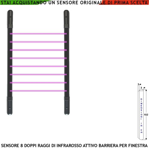 Barriera fasci infrarosso - barriera,