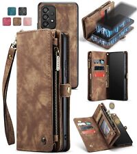 Nuova custodia magnetica portafoglio multifunzione pelle per telefono Samsung Galaxy A