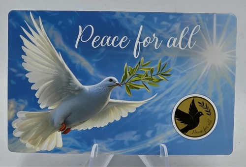 Peace colomba 1000 oro - 1/1000, oz