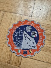 Vespa club toppa patch (No Placca Plakette Plaque Piaggio) Rara.