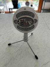Blue snowball ice microphone