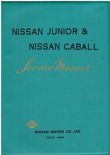 Nissan junior pick model 40 - pick-up,