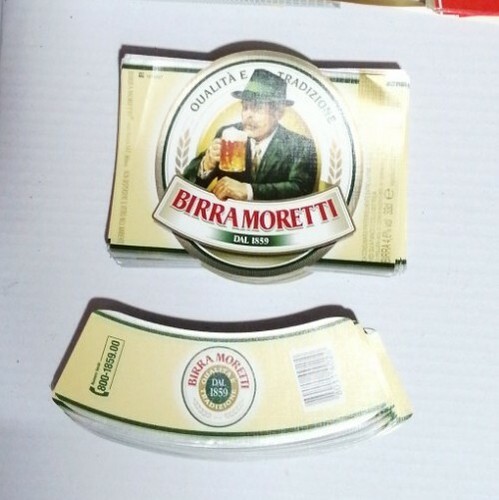 Etichette birra moretti - etichette,