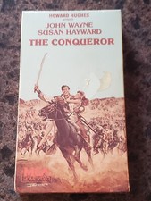 BRAND NEW The Conqueror (VHS; 1955) John Wayne RARE Sealed OOP Watermarks