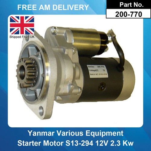 Motorino avviamento per yanmar - avviamento,