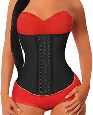 Corsetto Donna Dimagrante Modellante Pancera Stringivita Corpetto Latex Waist Tr