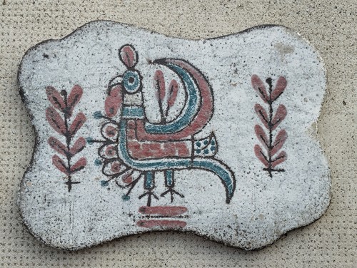 Plaque ceramique gustave - plaque,