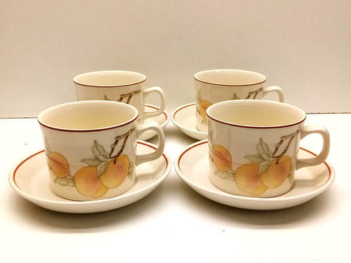 Wedgwood peach tazze da - peach, x