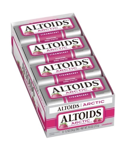 Altoids arctic strawberry mint - arctic,