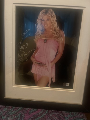 Quadro 8x10 firmato wwe - 8x10,