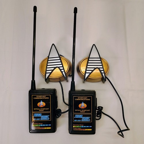 Set walkie talkie - star, trek