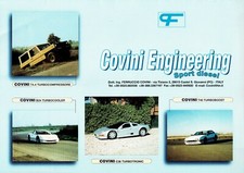Covini car range (made in Italy) _2000 Prospekt / Brochure  