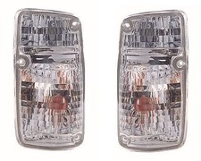 COPPIA FANALI ANTERIORI CRYSTAL NISSAN PATROL GR Y60