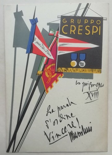 Cartolina gruppo rionale - cartolina,