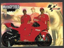 Ducati D16 GP4 (Loris Capirossi - Troy Bayliss). Cards Panini "MOTO GP 2004".